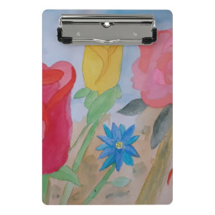 Sommerblütengarten Mini Klemmbrett