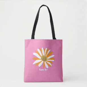 Sommerblütenrucksack - Tote