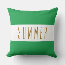 SOMMERBright Yellow Green Weiße Streifen