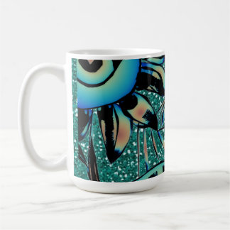 Sommerbrise Blumengestaltetes Kaffeetasse