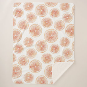 Sommerbrise Grapefruit Pfirsich Sherpadecke