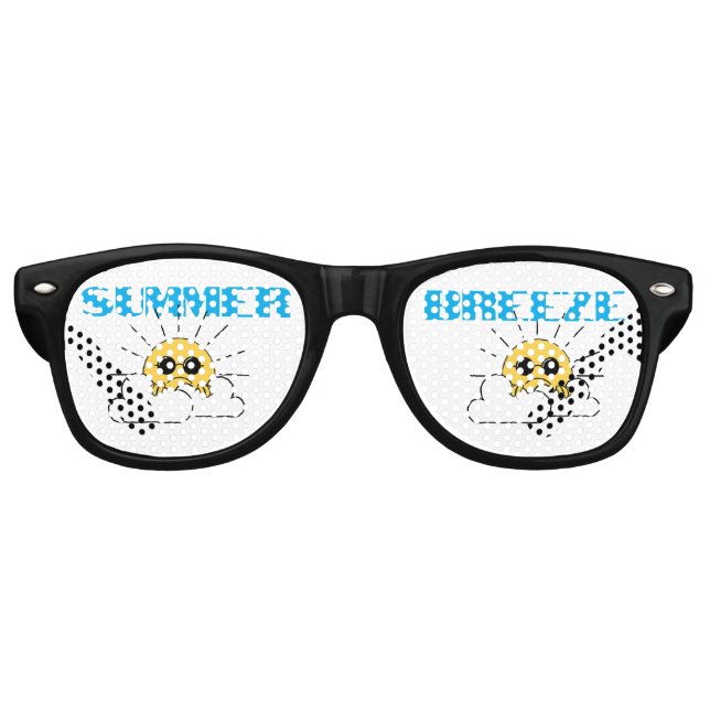 Sommerbrise Grumpy Sonne Party Sonnenbrille (Vorderseite)