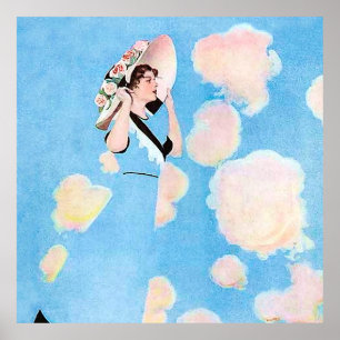 Sommerbrisen von C Coles Phillips Poster