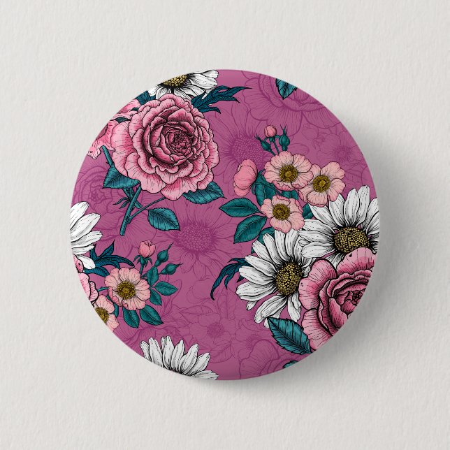 Sommerbukets 2 button (Vorderseite)