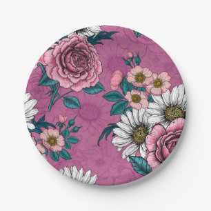 Sommerbukets 2 pappteller