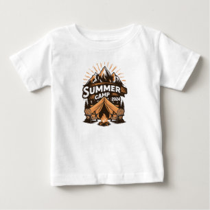 Sommercamp 2024 Sommer Camping Urlaub Matching  Baby T-shirt