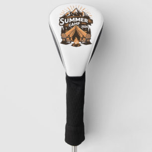 Sommercamp 2024 Sommer Camping Urlaub Matching Golf Headcover