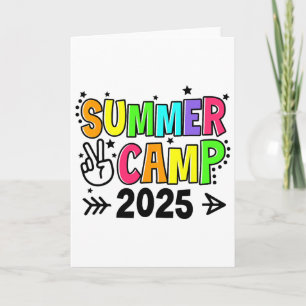 Sommercamp 2025 Camping Lagerfeuer Sommerferien Karte