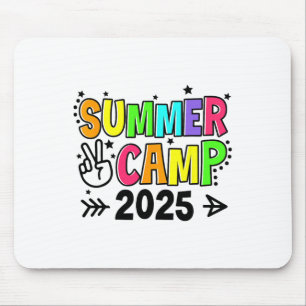 Sommercamp 2025 Camping Lagerfeuer Sommerferien Mousepad