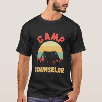 Sommercamp-Berater-Direktor-Camper T-Shirt