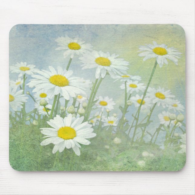 Sommerdaisfeld Mousepad (Vorne)