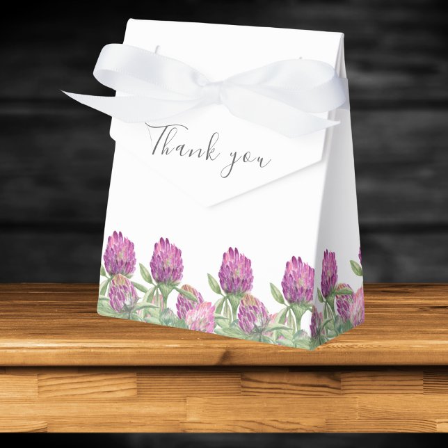 Sommerduschelblumenhochzeit Geschenkschachtel (Summer Jungle Watercolour Floral Wedding Supplies)