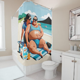 Sommerduschvorhang Duschvorhang