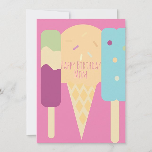 Sommereiscreme Varieté Sprinkles Geburtstag (Vorderseite)