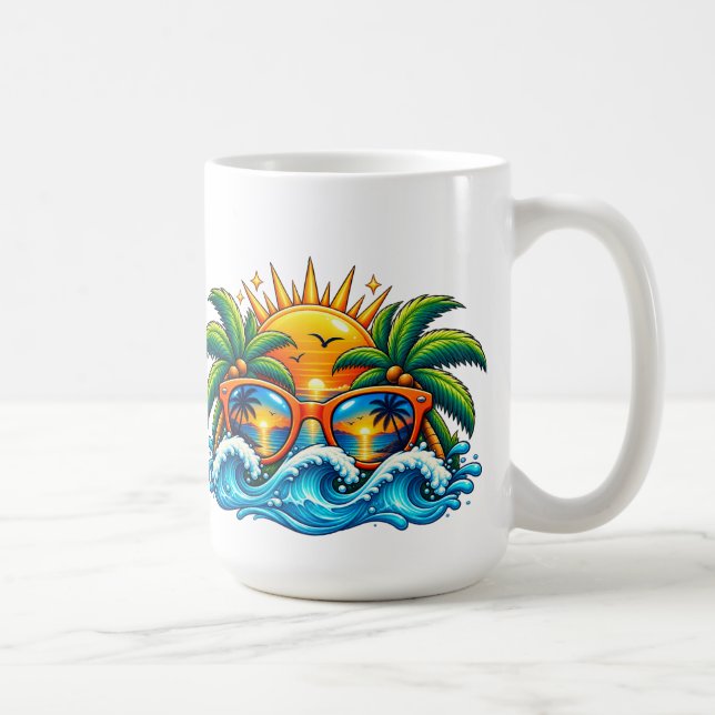 Sommererinnerungen an kaffeetasse (Rechts)