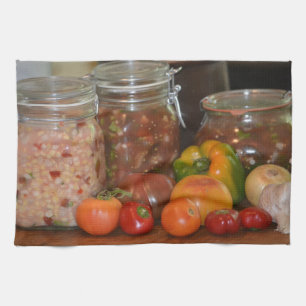 Sommerernte Geschirrtuch