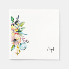 Sommerfarbenfroh Personalisiert Serviette