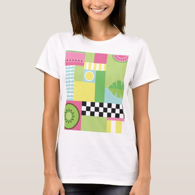 Sommerfarbenfrüchte T-Shirt (Vorderseite)