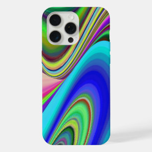 Sommerfeeling , Abstrakte 3D Regenbogenkunst iPhone 15 Pro Max Hülle