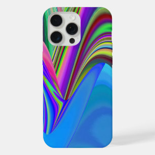 Sommerfeeling , Abstrakte 3D Regenbogenkunst iPhone 15 Pro Max Hülle