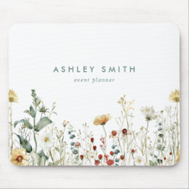 Sommerfeld der Wildblume Mousepad