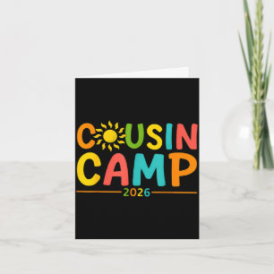 Sommerferien Cousin-Camp 2026 Erinnerungen schaffe Karte