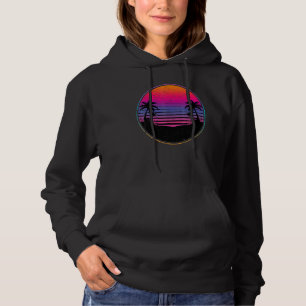 Sommerferien Kokospalmen Hoodie