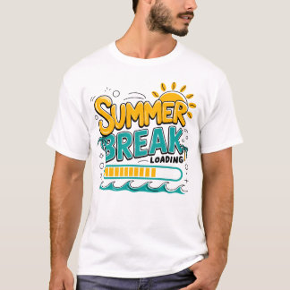 Sommerferien Laden Lustiger Urlaub Strand Grafik T-Shirt