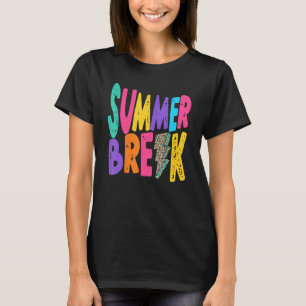 Sommerferien Lehrer Student Sommerurlaub Ferienhau T-Shirt
