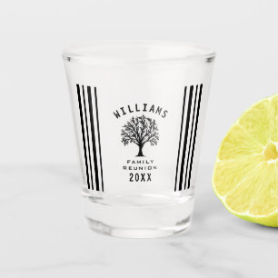 Sommerferien Roadtrip Familientreffen Cooler Baum Schnapsglas