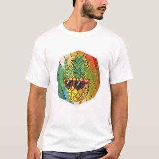 Sommerferien Sonnenbrille Cool Ananas Tropical T-Shirt