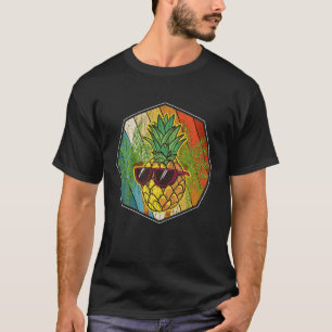 Sommerferien Sonnenbrille Cool Ananas Tropical T-Shirt