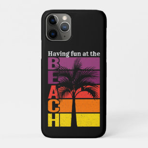 Sommerferien Spaß am Strand Retro Case-Mate iPhone Hülle
