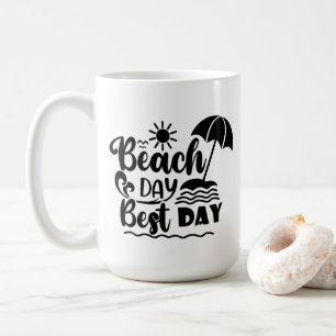 Sommerferien-Thema Kaffeetasse