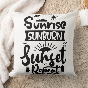 Sommerferien-Thema Kissen