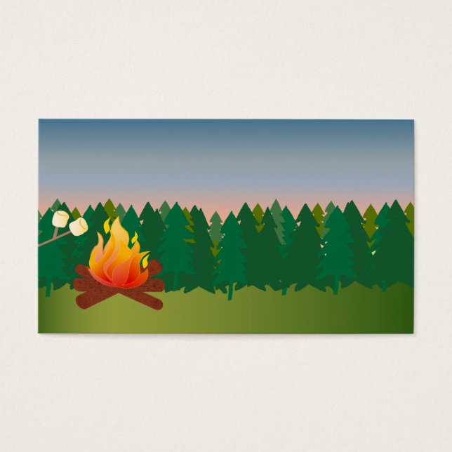 Sommerfeuer im Freien (Vorderseite)