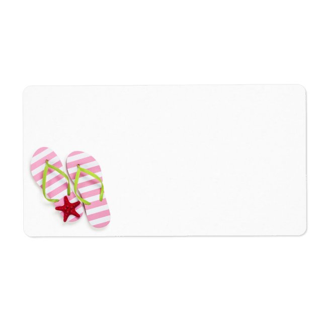 Sommerflip Flops mit Starfish (Vorne)