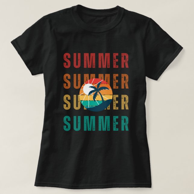 Sommerfrauen T-Shirt (Design vorne)