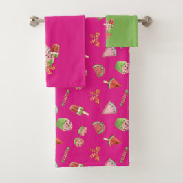 Sommerfreuden Badhandtuch Set