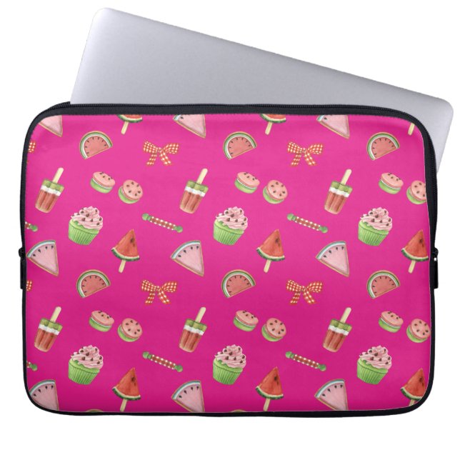 Sommerfreuden Laptopschutzhülle (Vorderseite)