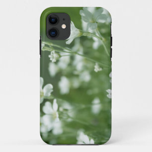 Sommerfrischer weißer Garten Blume iPhone 11 Hülle