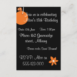 Sommerfrucht Einladung