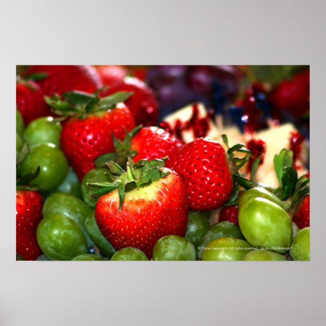 Sommerfrucht Poster (Vorne)