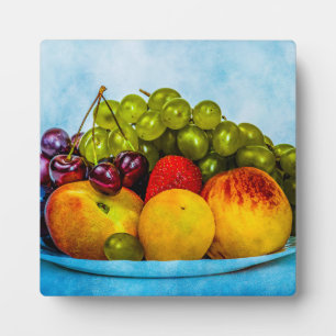 Sommerfrüchte Fotoplatte