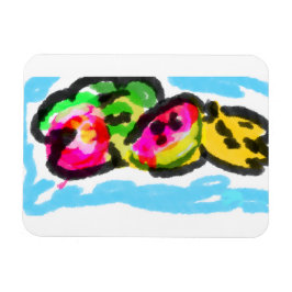 Sommerfrüchte Freude Magnet