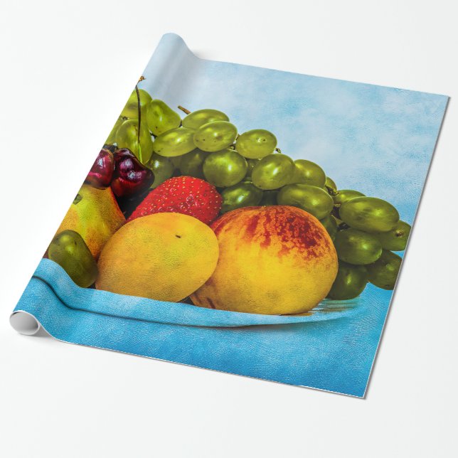 Sommerfrüchte Geschenkpapier (Ungerollt)