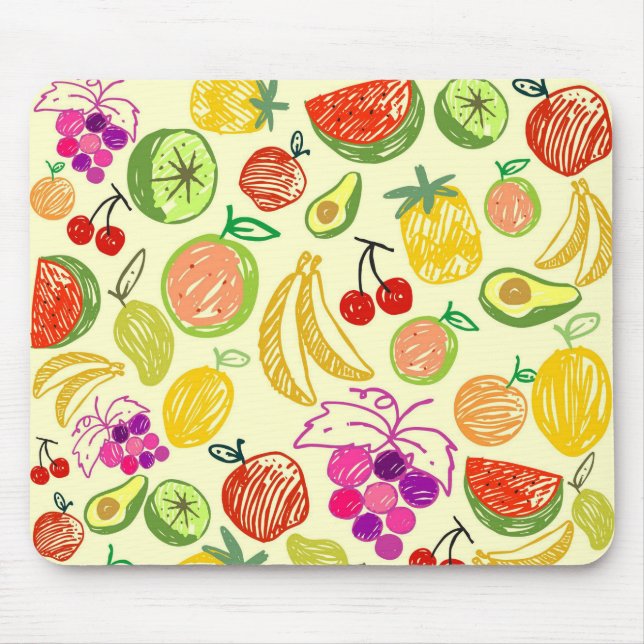 Sommerfrüchte Mousepad (Vorne)