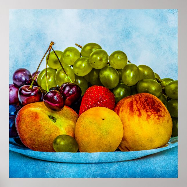 Sommerfrüchte Poster (Vorne)