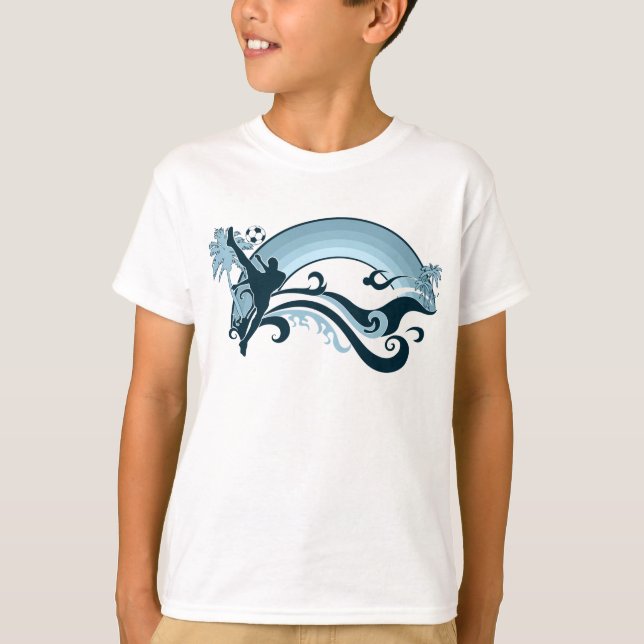 Sommerfußball. T-Shirt (Vorderseite)