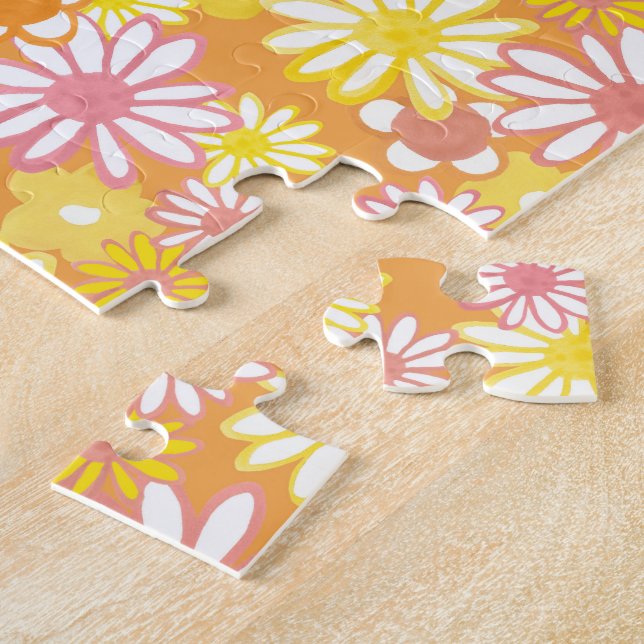 Sommergänseblümchen Puzzle (Seite)